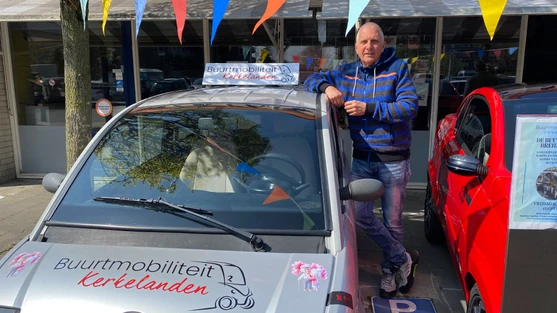 Chauffeur Buurt-mobi Martin als gespreksmaat